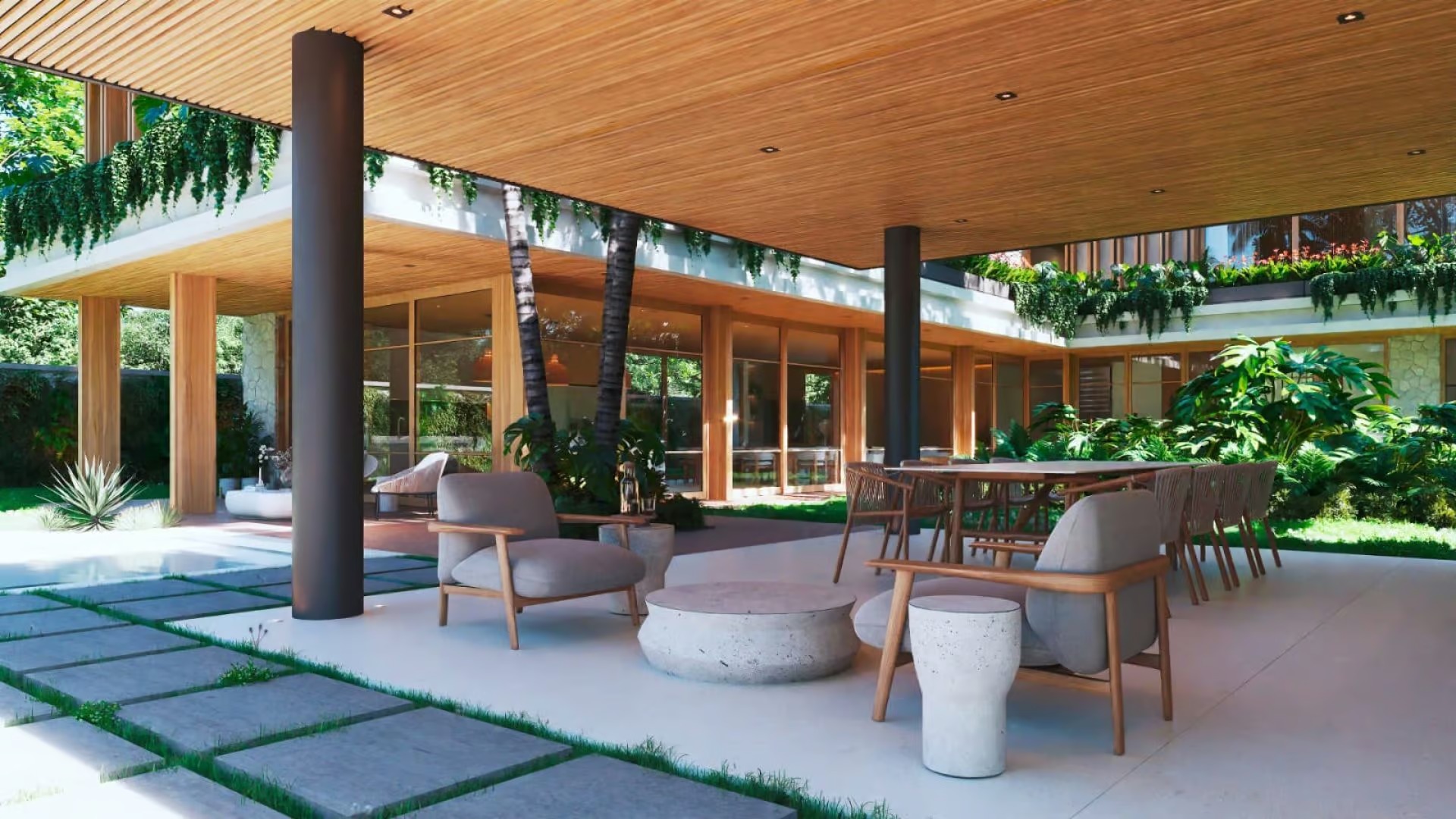 COR22-7 Coralis 22 tropical contemporary estate in Hacienda Pinilla – photo 7