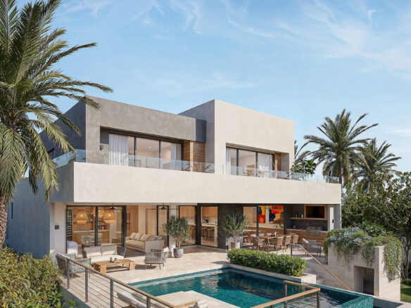 Casa Cielo at Ceibo 8 in Reserva Conchal, Guanacaste – rendering 1
