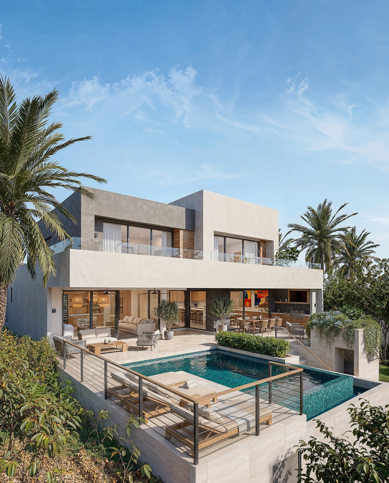 Casa Cielo at Ceibo 8 – 1 Casa Cielo at Ceibo 8 in Reserva Conchal, Guanacaste – rendering 1