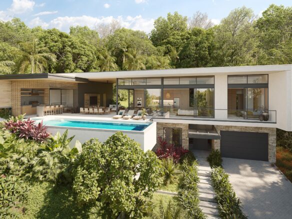 Casa Sauco 1 in Reserva Conchal, Guanacaste – rendering 1