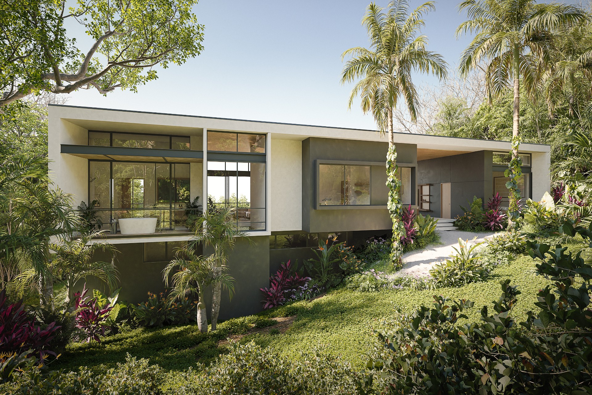 Casa Sauco 1 – 3 Casa Sauco 1 in Reserva Conchal, Guanacaste – rendering 3