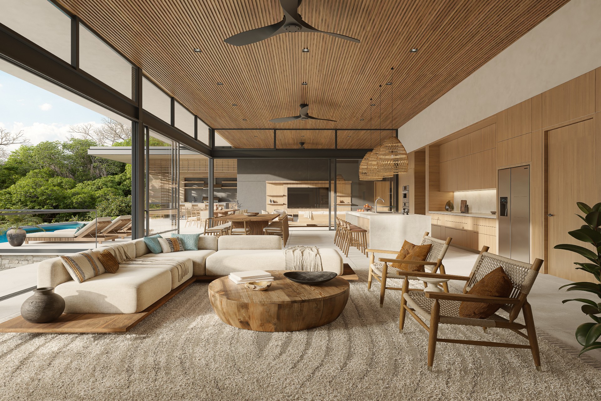 Casa Sauco 1 – 6 Casa Sauco 1 in Reserva Conchal, Guanacaste – rendering 6